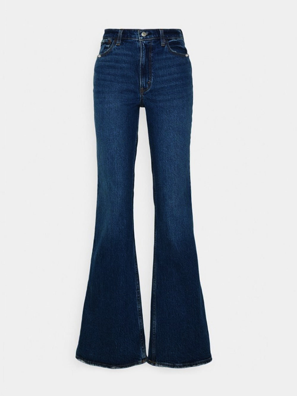 Premium Midnight Blue Whisker Bootcut Jeans