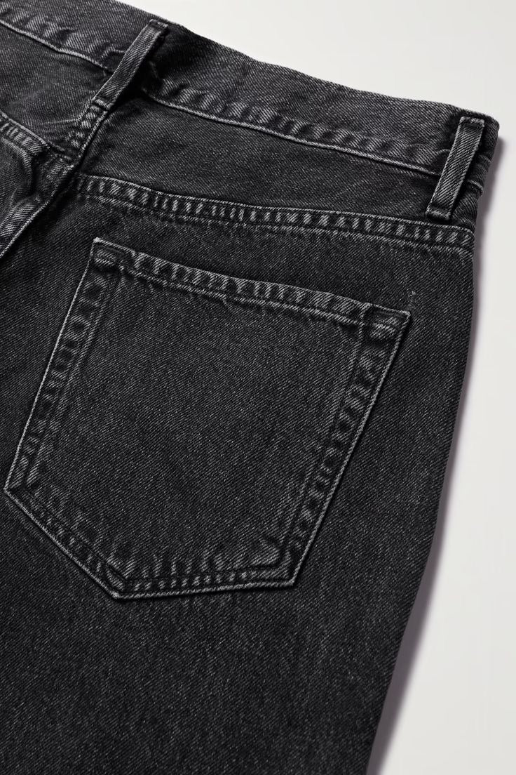 Charcoal Wide Leg Jeans