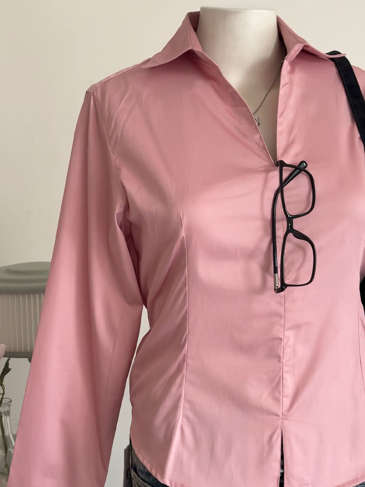 Cotton Candy Corset Fitted Shirt