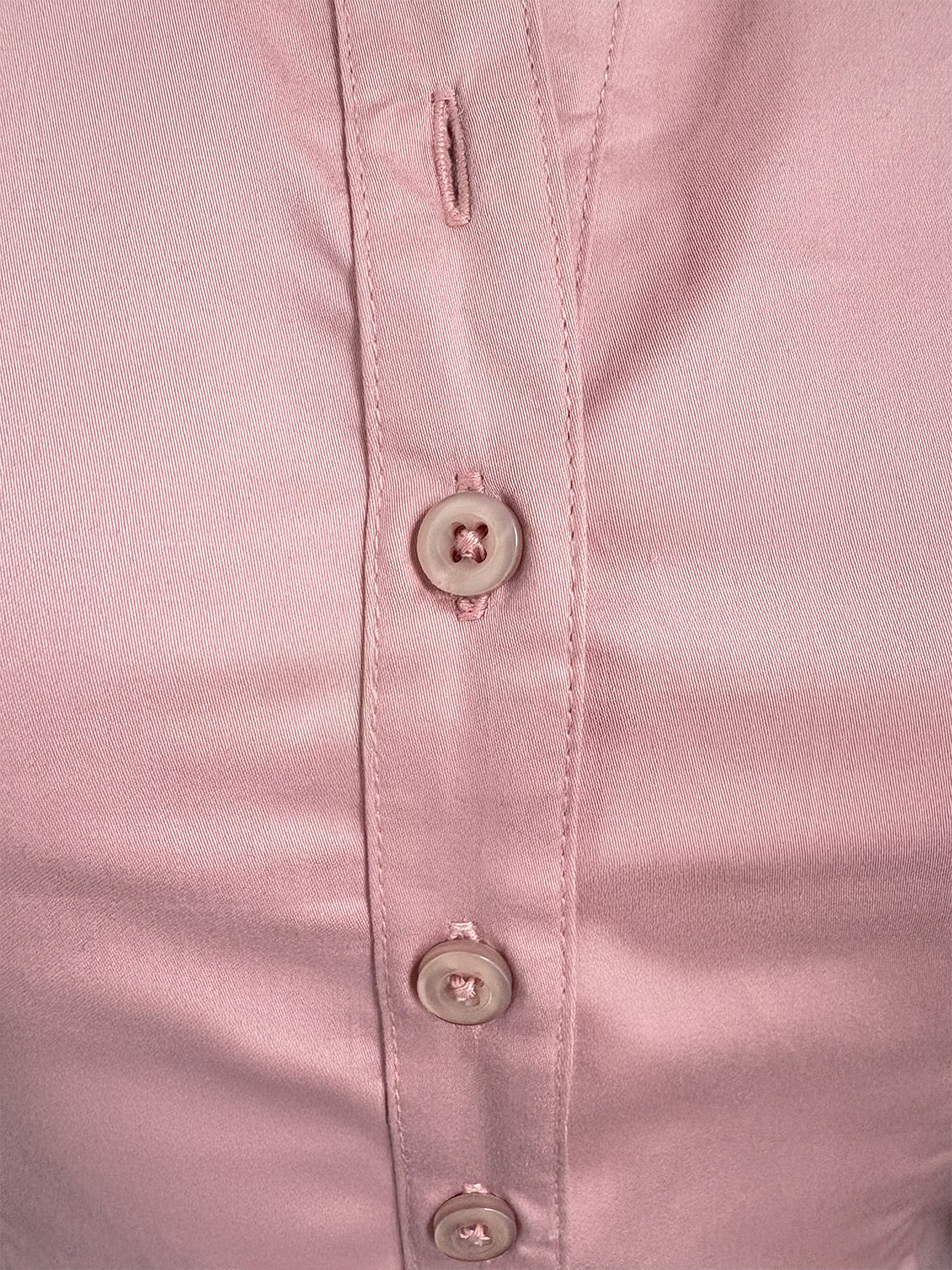 Cotton Candy Short Sleeve Y2K Fitted Shirt