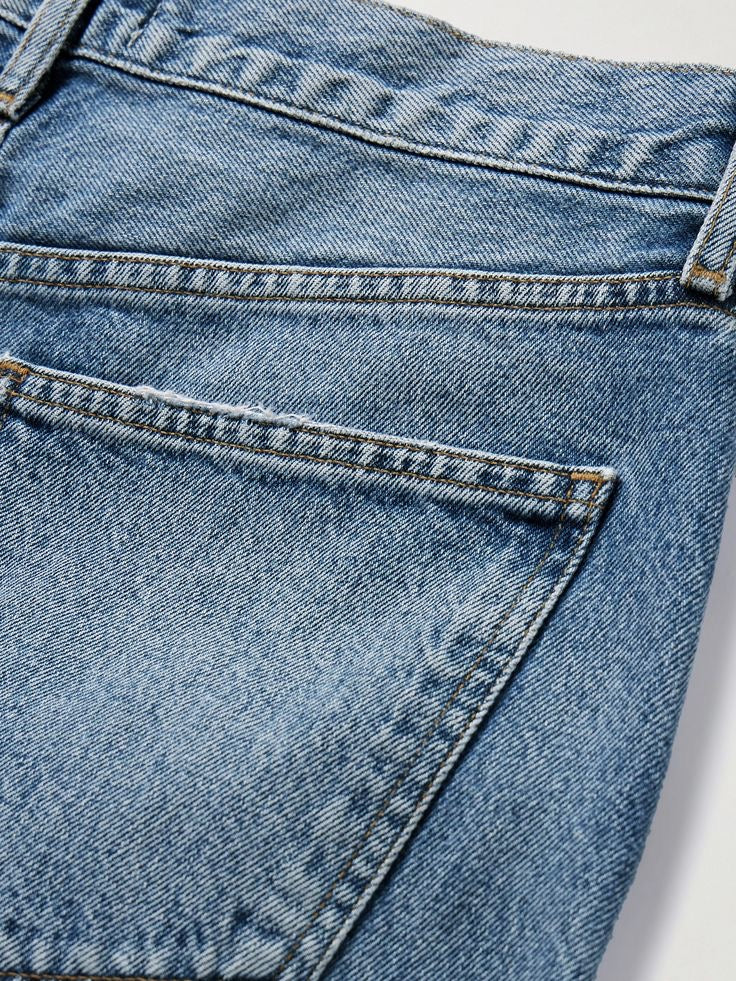 Premium Ocean Blue Whisker  Bootcut Jeans