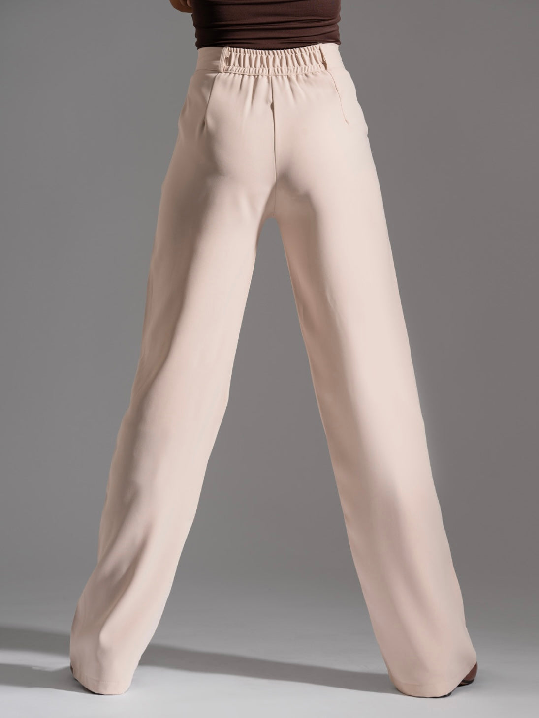 Luxe Beige Scarlett Korean Pants