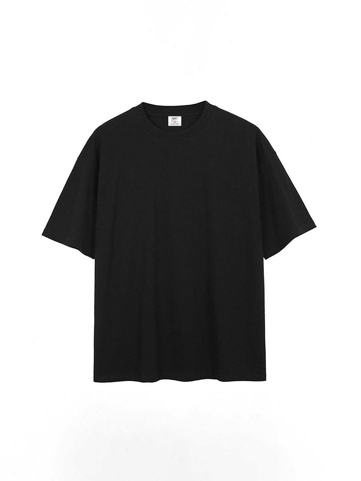 Neutral Combo Of Three Oversized Drop Shoulder  T-shirt