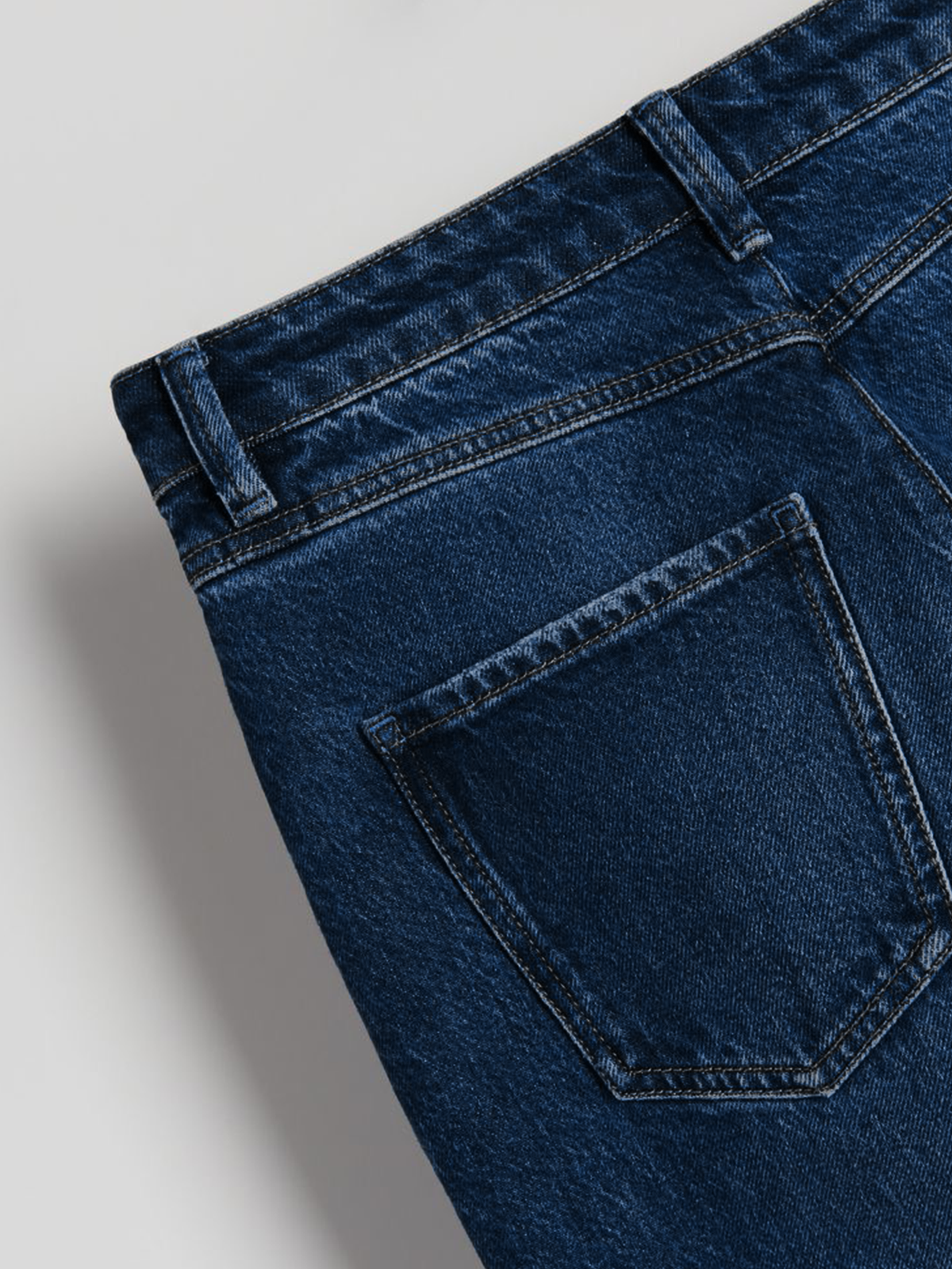 Premium Midnight Blue Whisker  Bootcut Jeans