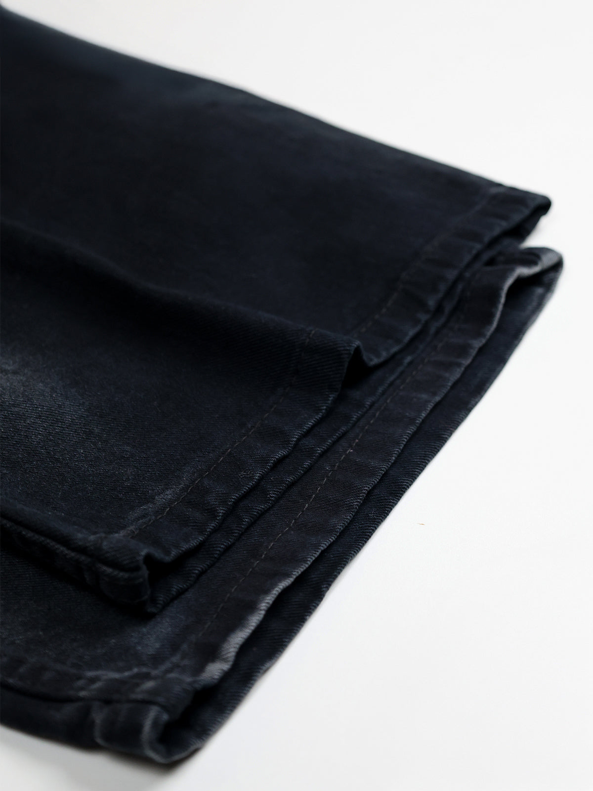 Dawn Black Ombre Washed Wide Leg Jeans