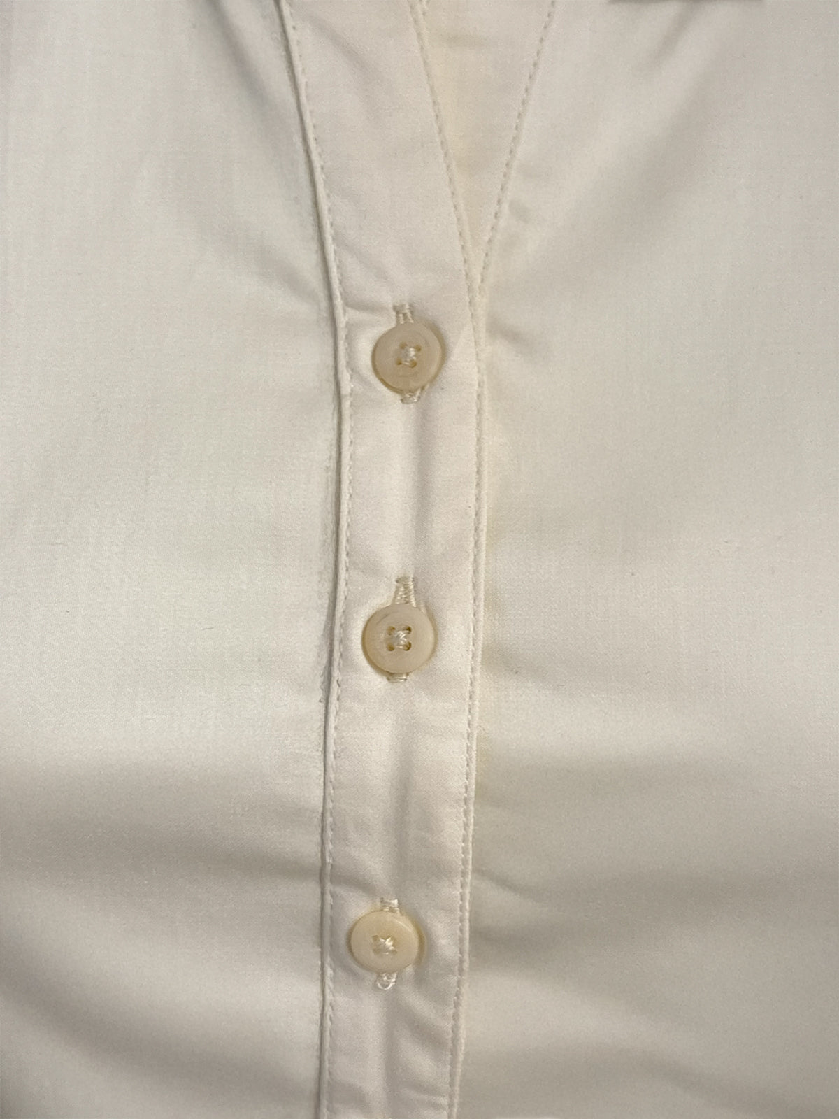 Butter Yellow Short Sleeve Y2K Fitted Shirt