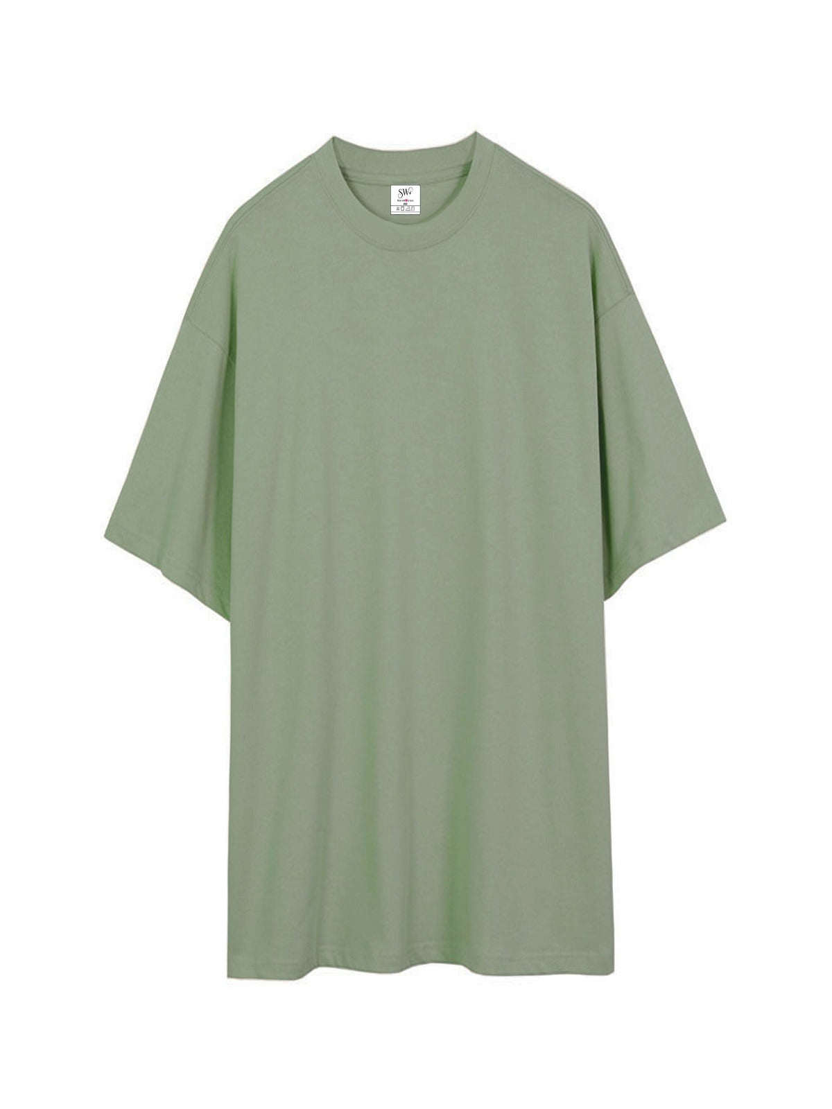 Sage Oversized Drop Shoulder  T-shirt